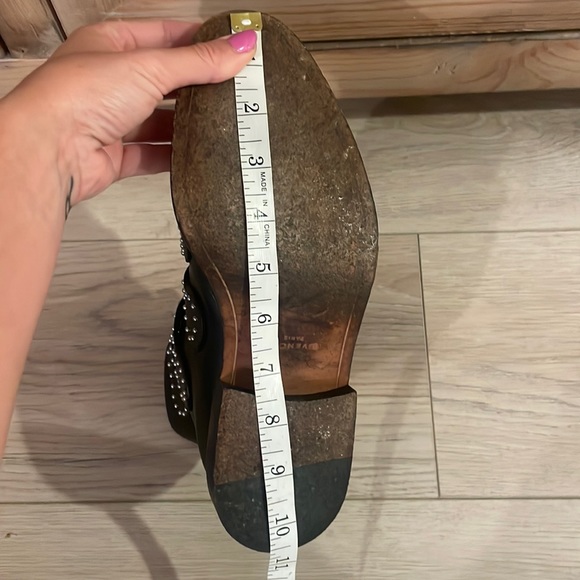 Givenchy Elegant Studded Leather Ankle Combat Boots - Picture 15 of 17